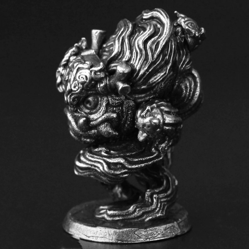 White Copper Chinese Lion Warg – Vintage Collectible Christmas Ornaments recenzja i cena