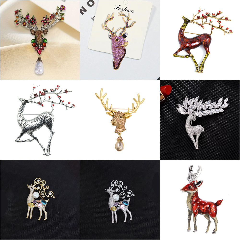 Vintage Deer Brooch Collection – Vintage Collectible Pins recenzja i cena