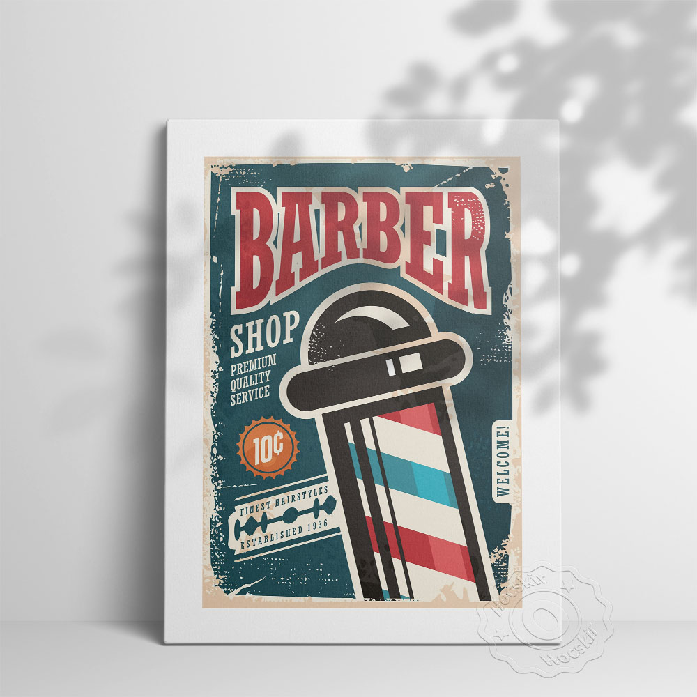 Barber Shop Vintage Art Collec – Collectible Vintage Lamps recenzja i cena