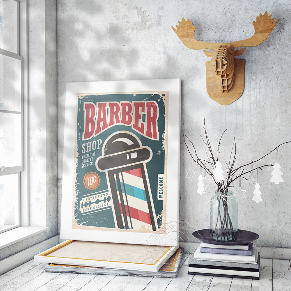 Barber Shop Vintage Art Collec – Collectible Vintage Lamps recenzja i cena