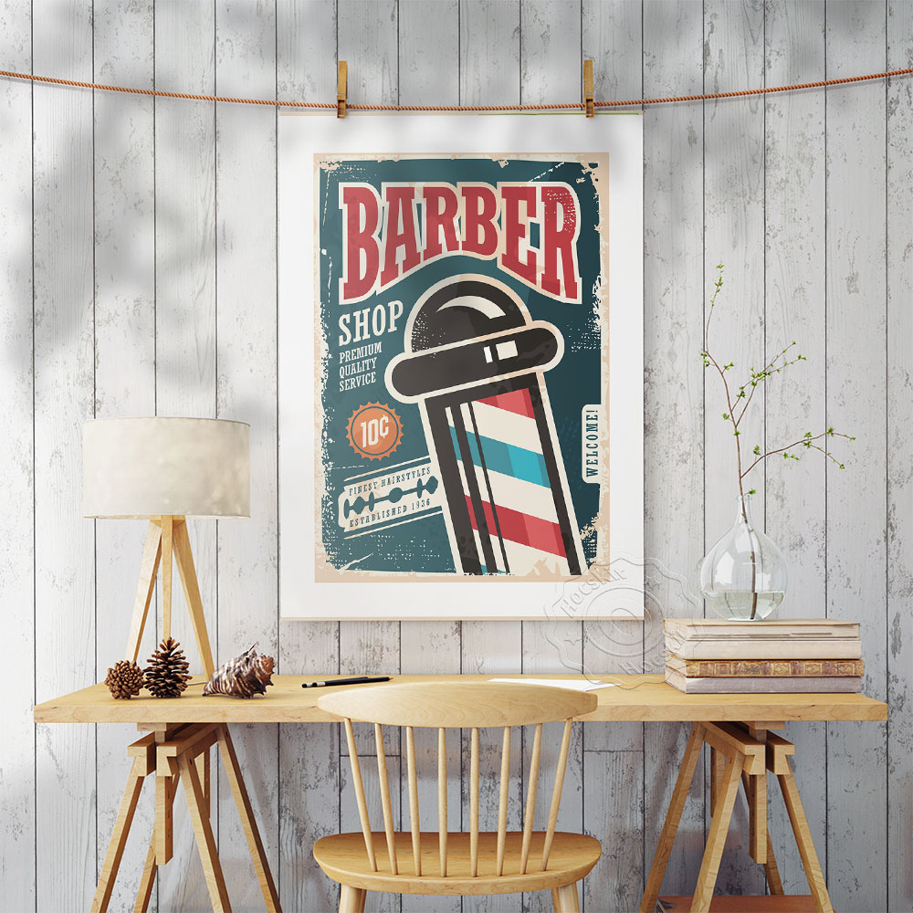 Barber Shop Vintage Art Collec – Collectible Vintage Lamps recenzja i cena