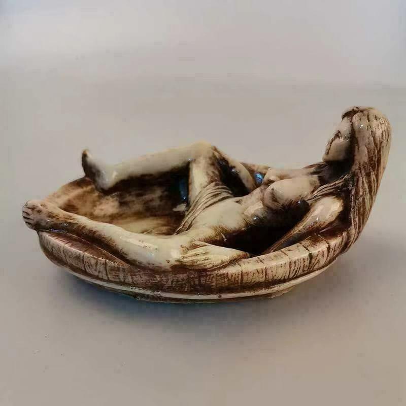 Rare Chinese Antique Ashtray - – Vintage Collectible Ashtrays recenzja i cena
