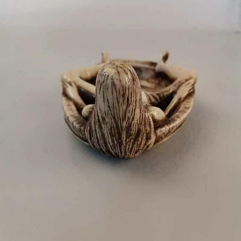 Rare Chinese Antique Ashtray - – Vintage Collectible Ashtrays recenzja i cena